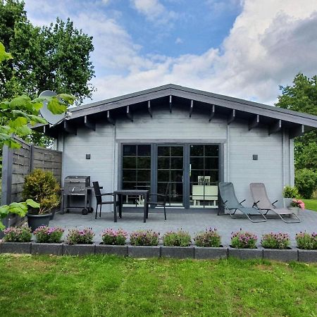 Idyllisches-Blockbohlenhaus-Mit-Eigenem-Garten-Und-Sauna-Zum-Wohlfuehlen Martensrade Zewnętrze zdjęcie
